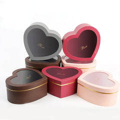 Heart Shaped Candy Boxes for Flowers and Gifts