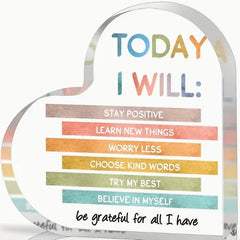 Acrylic Heart-Shaped Gift