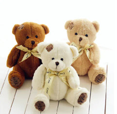Cute Patch Teddy Bear Plush Toy Doll