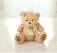 Cute Patch Teddy Bear Plush Toy Doll