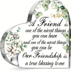 Acrylic Heart-Shaped Gift