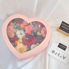 Heart Shaped Candy Boxes for Flowers and Gifts