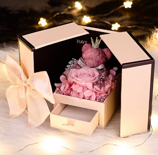 Eternal Rose Flower Gift Box
