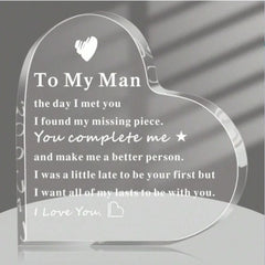 Acrylic Heart-Shaped Gift