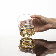 Cylindrical Whisky Glass Set with Gift Boxes