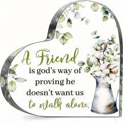 Acrylic Heart-Shaped Gift